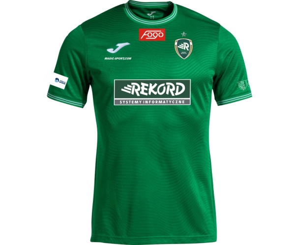 Koszulka meczowa Futsal Ekstraklasa Rekord Bielsko-Biała 26/27 zielona personalizowana